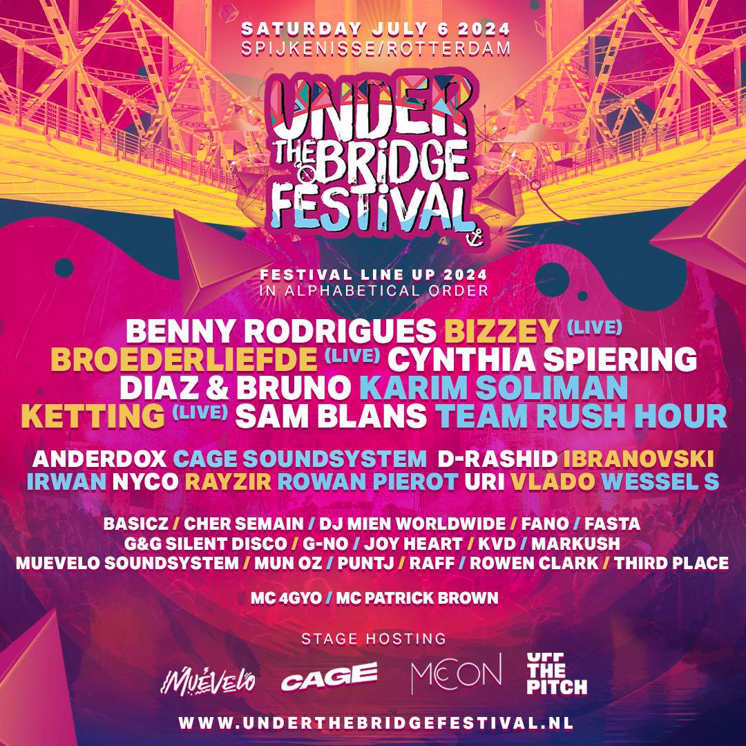 Under the Bridge Festival - フライヤー表