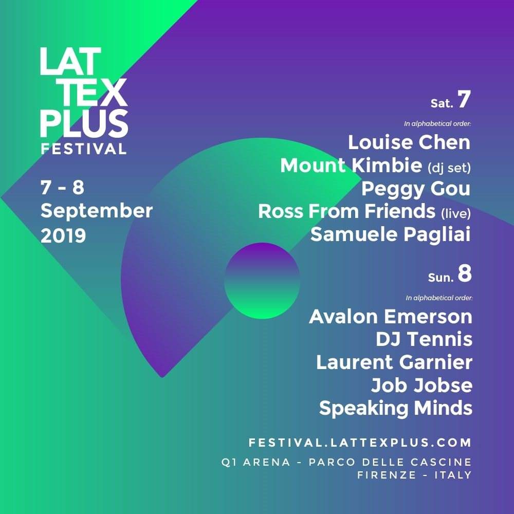 Lattexplus Festival 2019 - Página frontal