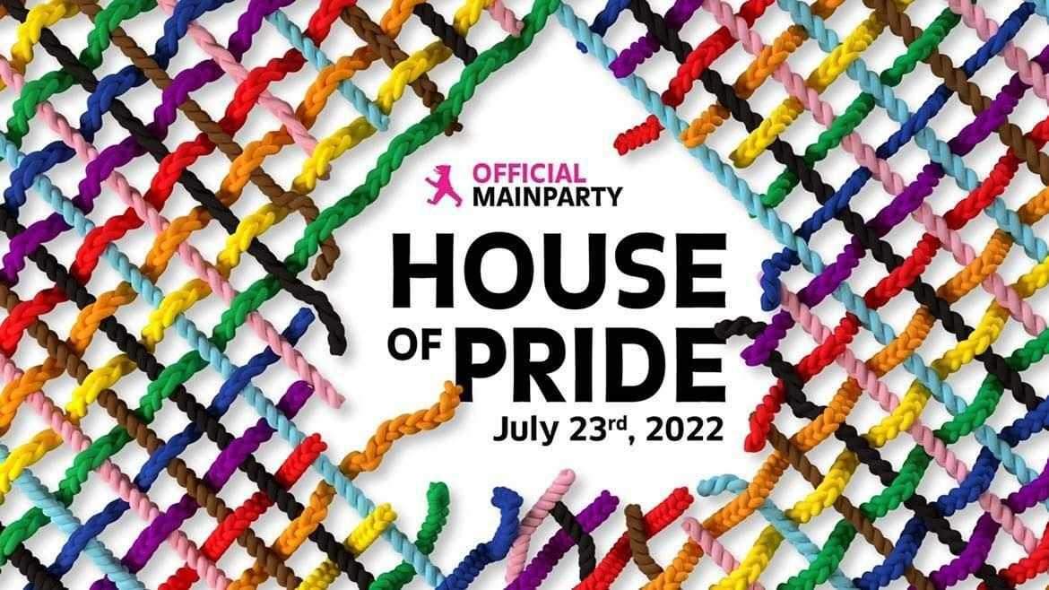 House of Pride - Official Mainparty CSD Berlin - Página frontal
