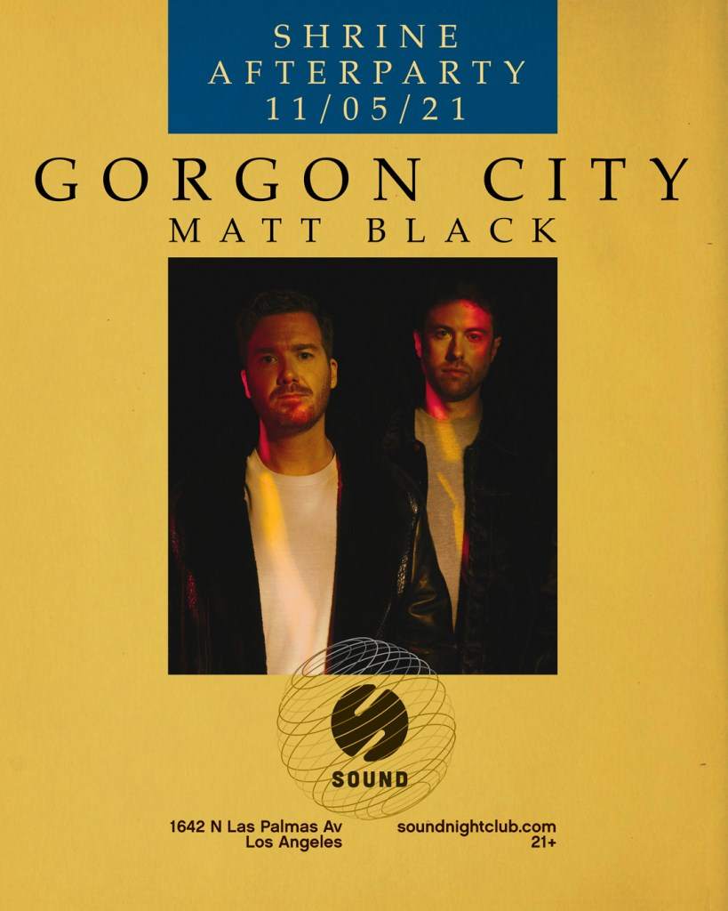 Sound presents Gorgon City - Página frontal