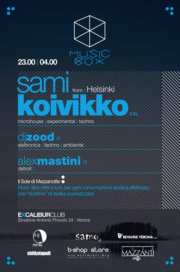 Musicbox Clubculture - Sami Koivikko - Midnight Sun - Página trasera