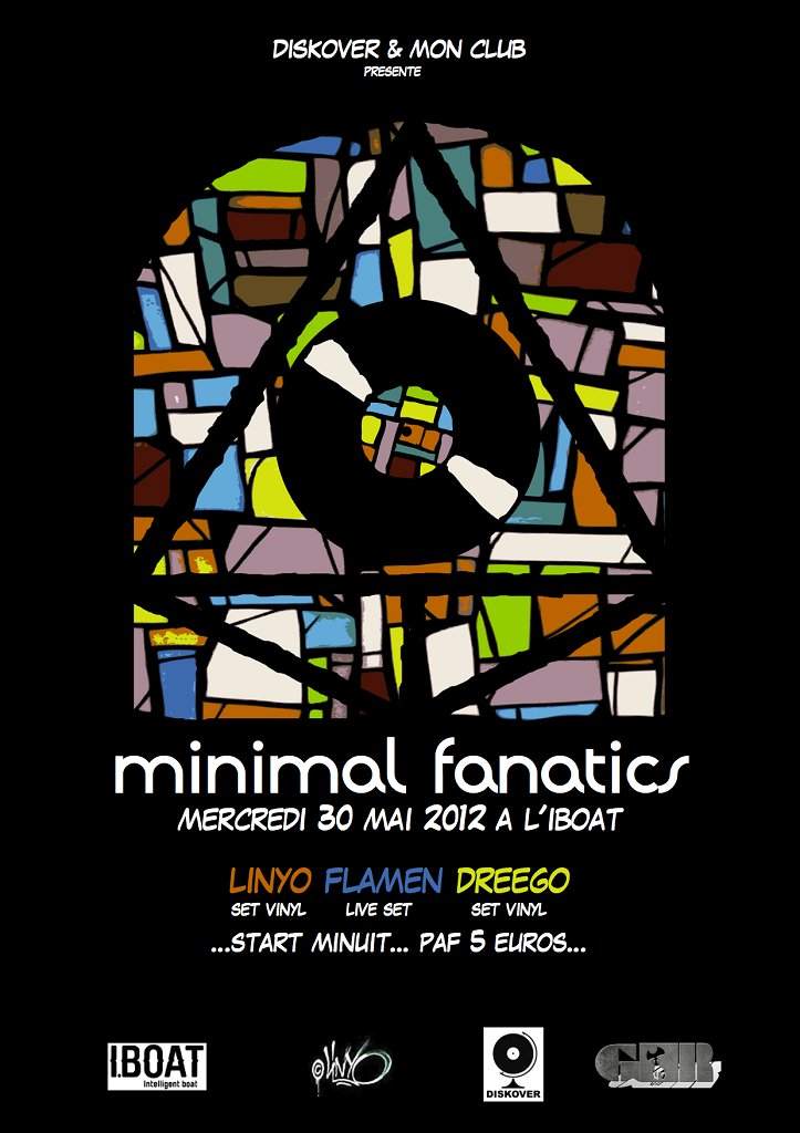 Minimal Fanatics: Linyo & Flamen - フライヤー表