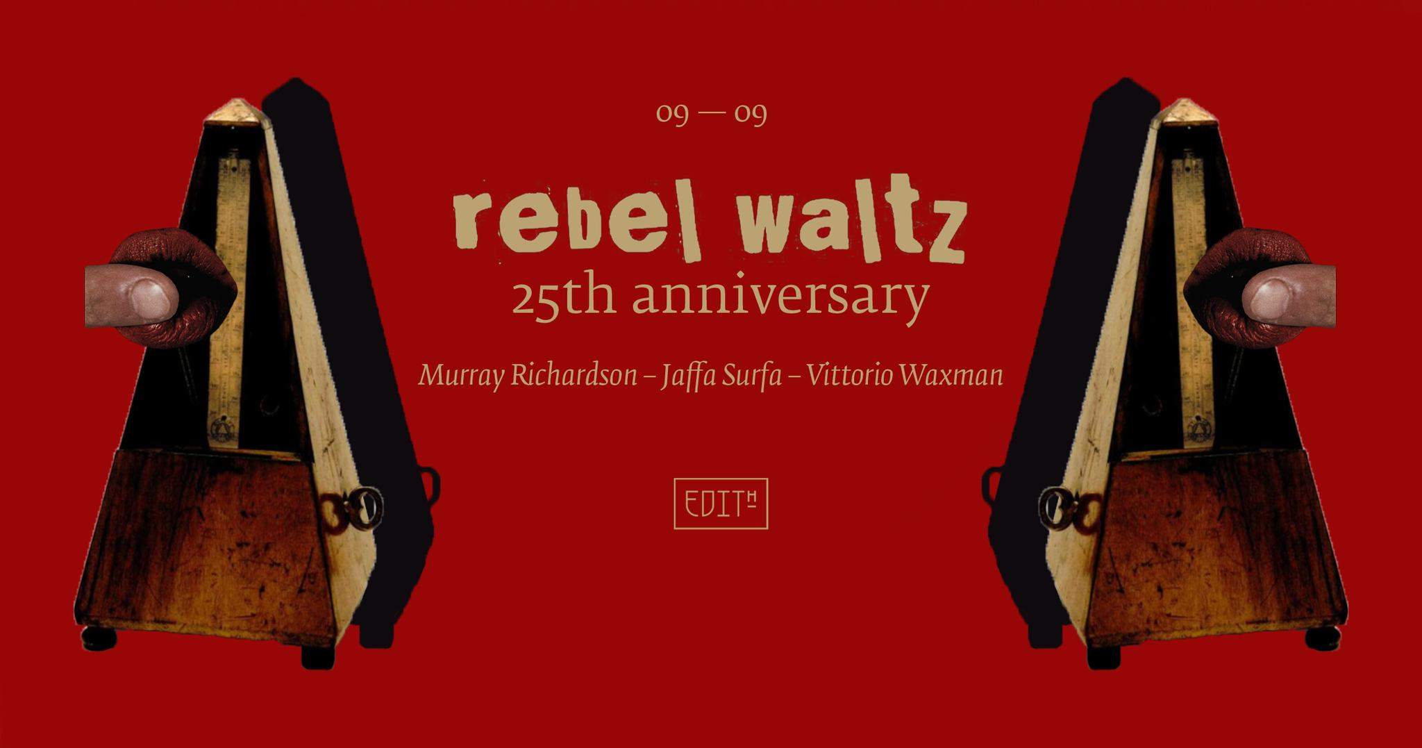 Rebel Waltz with Murray Richardson, Jaffa Surfa & Waxman - Página frontal