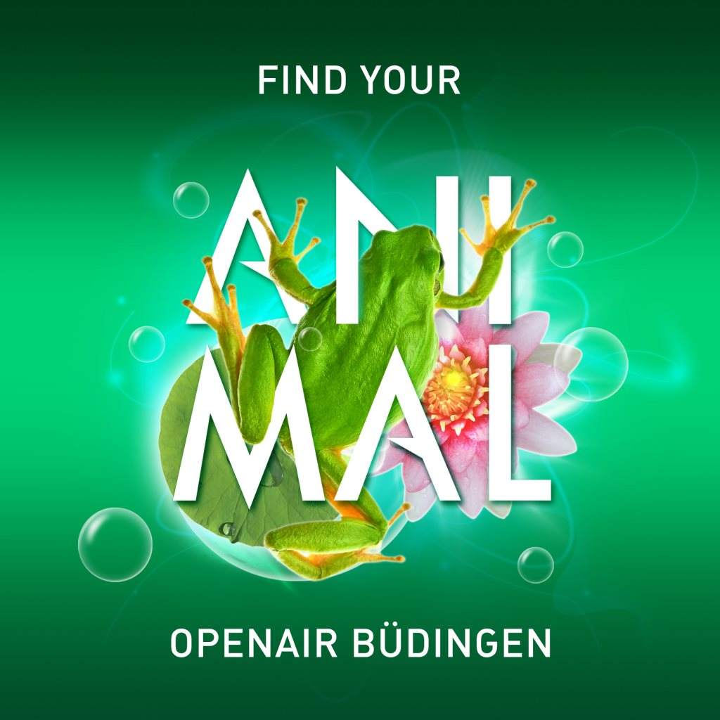 Find Your Animal Openair - フライヤー表