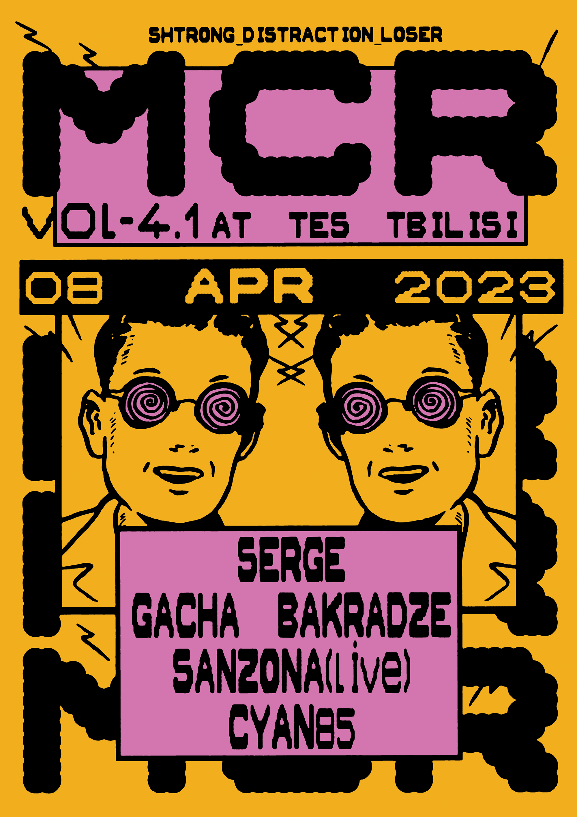 MCR VOL. 4.1: Serge - Gacha BAKRADZE - SANZONA LIVE - Cyan85 at TES, Tbilisi