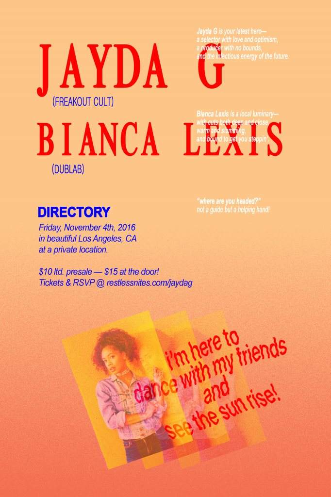 Directory: Jayda G & Bianca Lexis - Página frontal