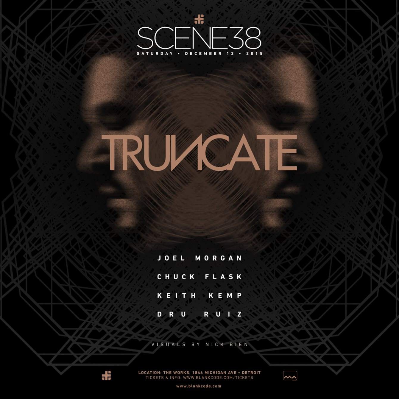 Scene 38 - Truncate - フライヤー裏