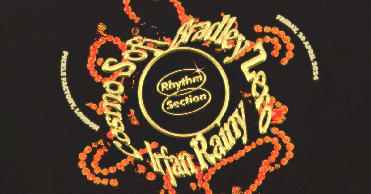 Rhythm Section: Bradley Zero, Irfan Rainy, Cosmo Sofi - Página frontal