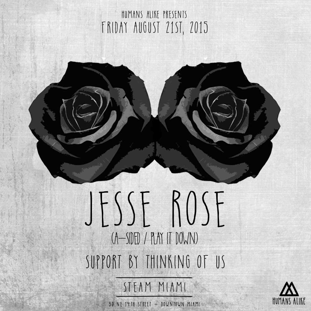 Jesse Rose - フライヤー表