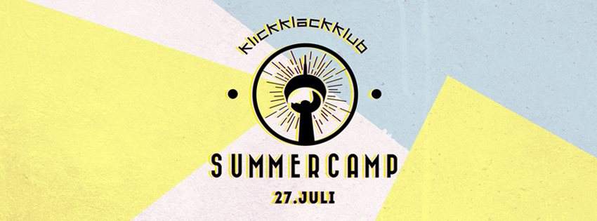 Klickklackklub Summercamp mit Mathias Kaden - フライヤー表