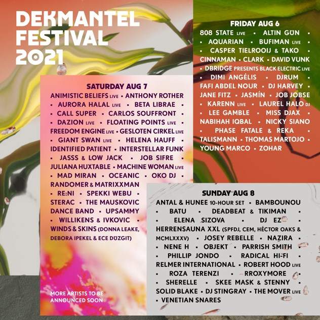 Dekmantel Festival 2021 - Página frontal