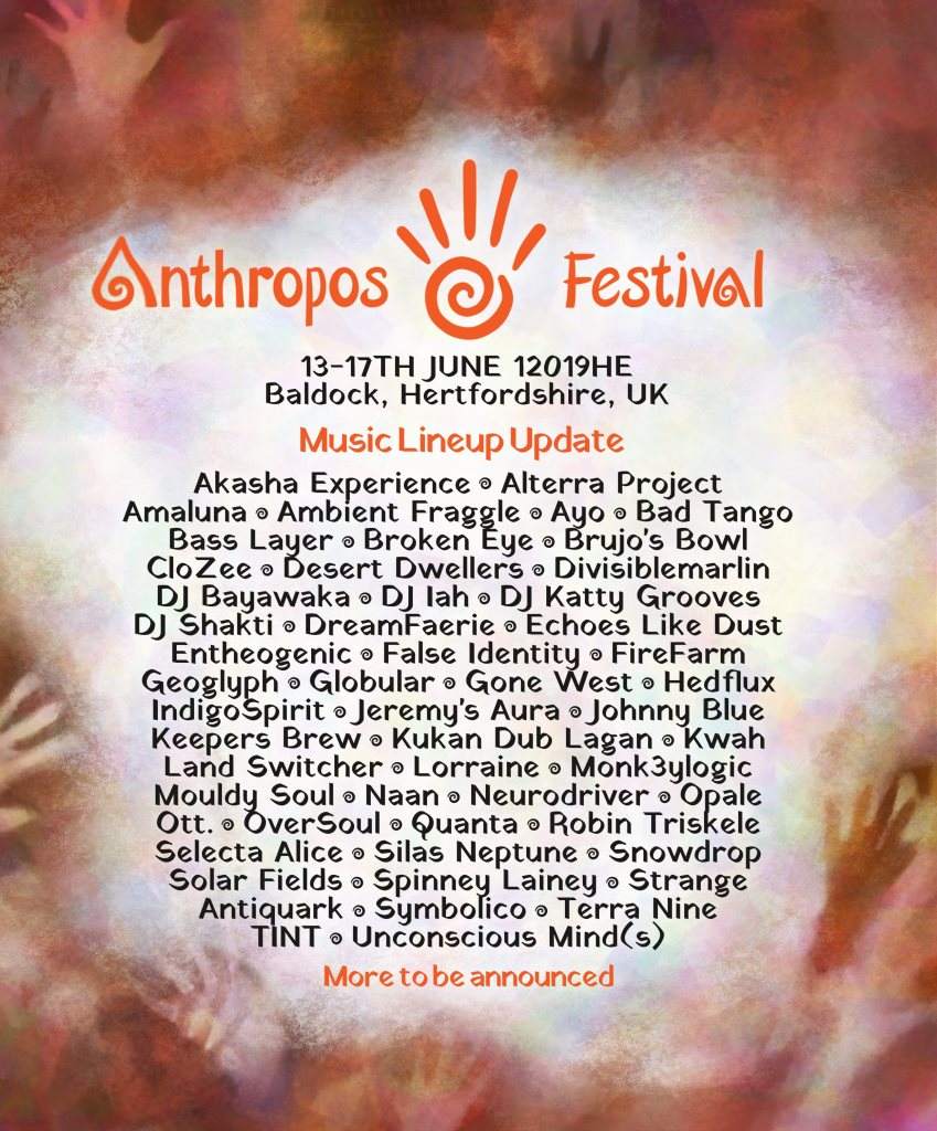 Anthropos Festival - フライヤー裏