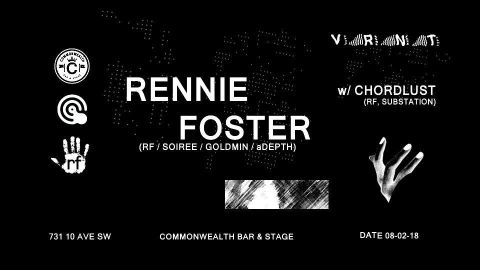 Rennie Foster (RF, Vancouver) with Chordlust - フライヤー表