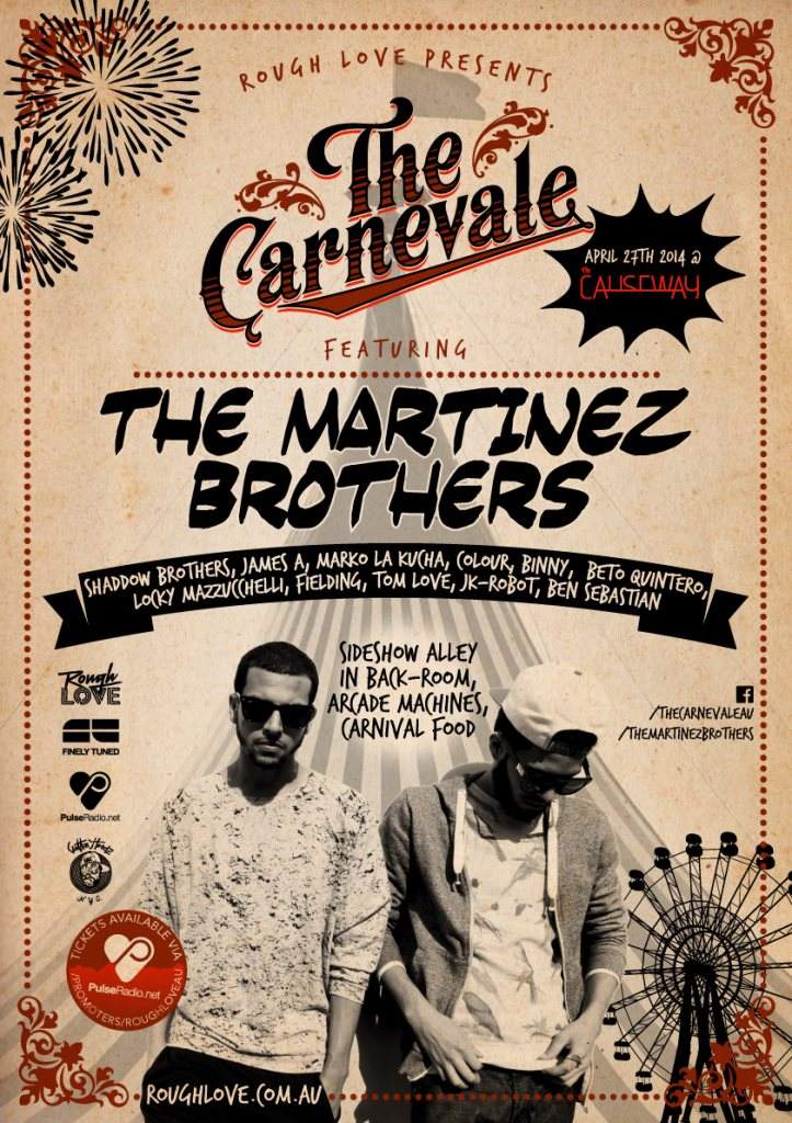 The Carnevale Feat. The Martinez Brothers - Página frontal