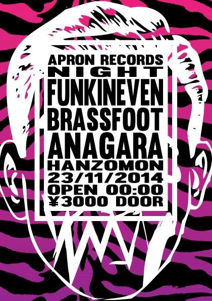 Apron Records Night - フライヤー表