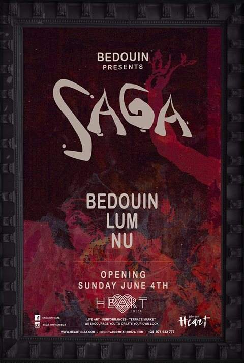 Saga Opening with Bedouin, Lum, Nu - Página trasera