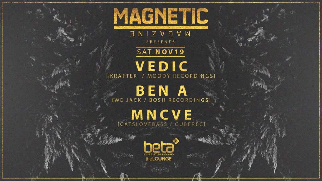 Magnetic Magazine Take Over at Beta - Página frontal