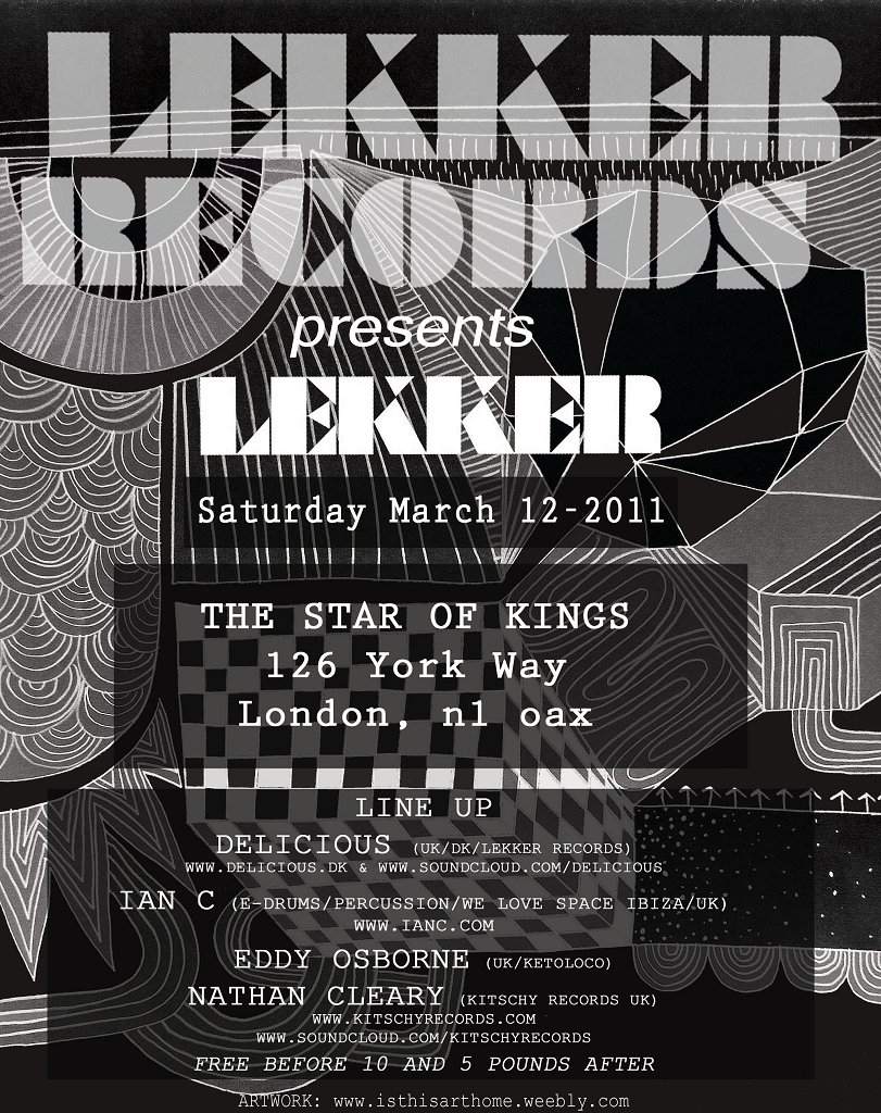 Lekker Records presents Lekker - Página frontal
