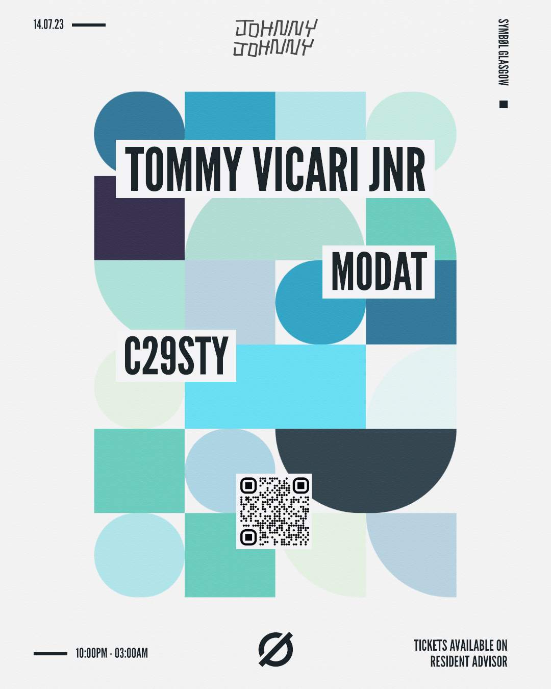 Johnny Johnny: Tommy Vicari Jnr //  Modat //  C29STY - フライヤー表