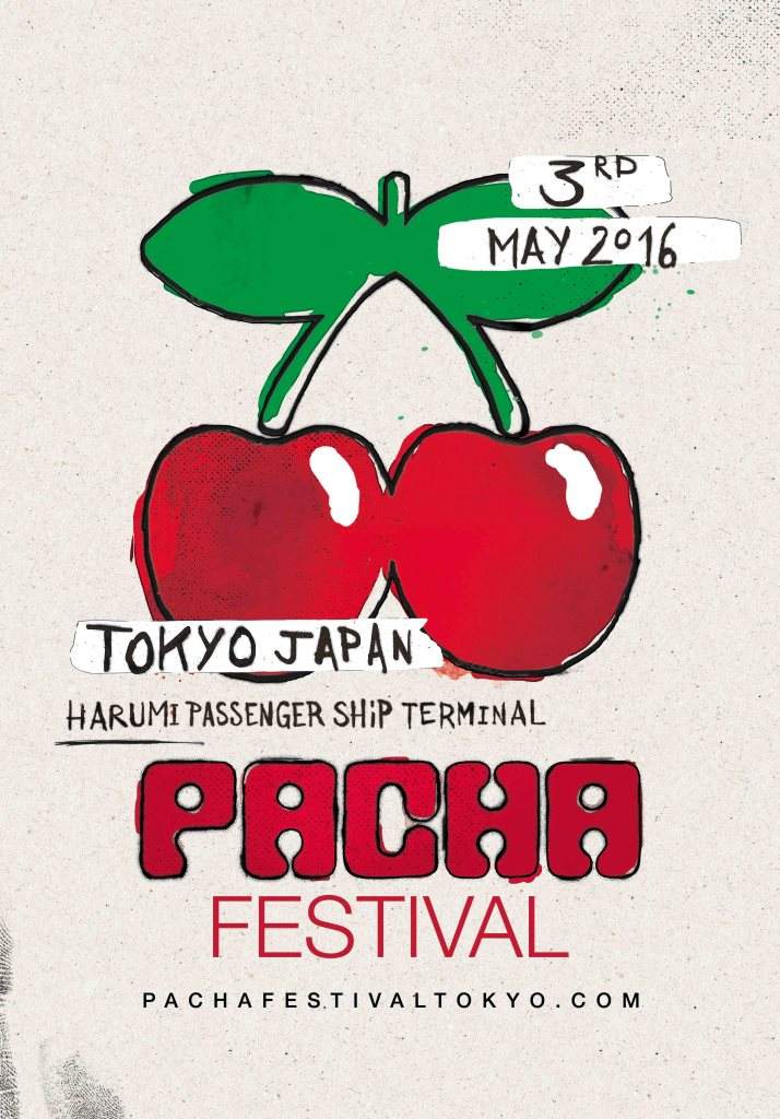 Pacha Festival Tokyo 2016 Kick Off - Página frontal