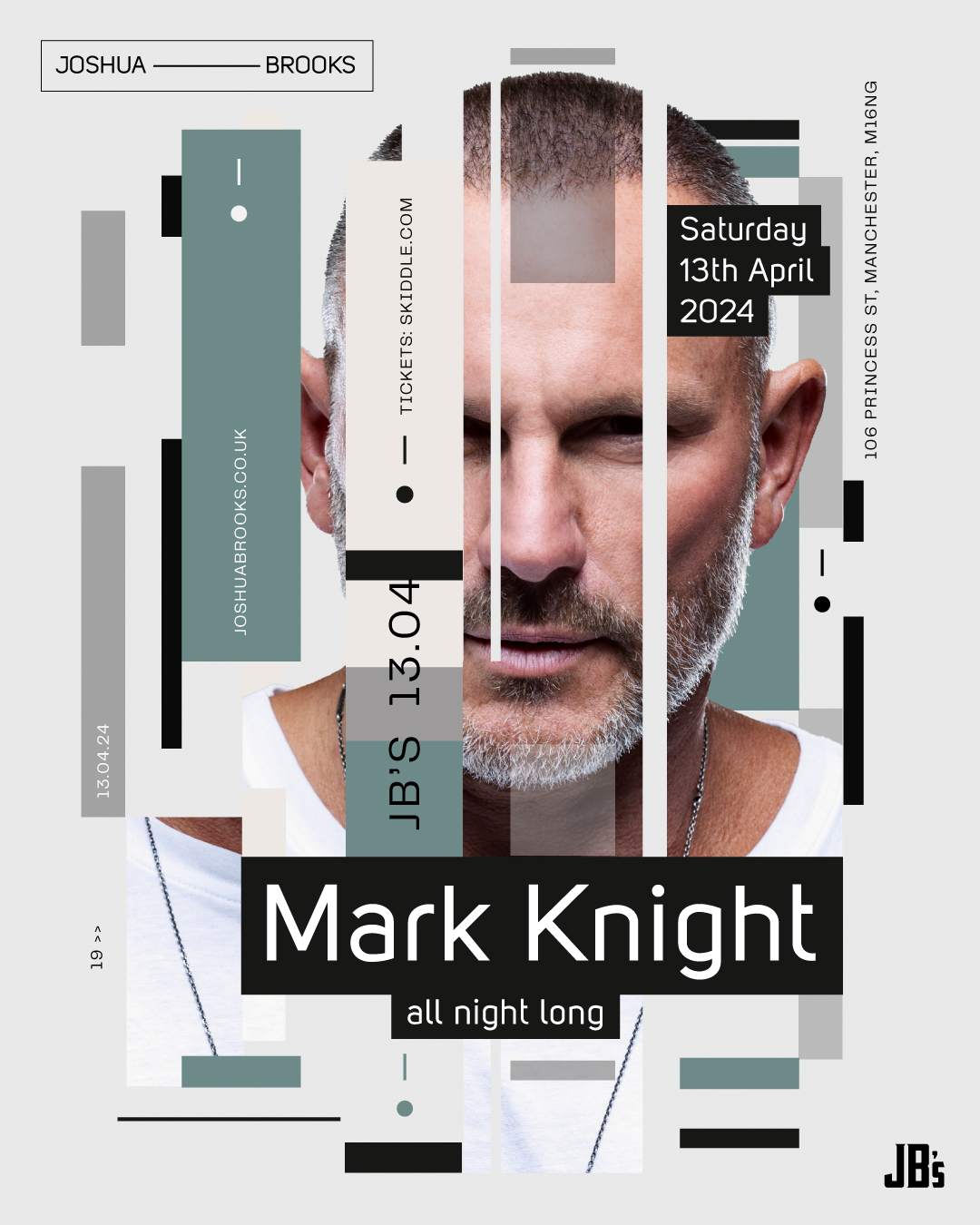 Mark Knight All Night Long - フライヤー表