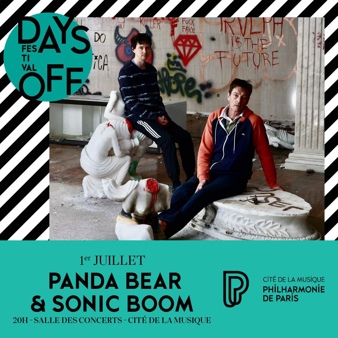 Days Off: Panda Bear & Sonic Boom / High Season (Chloé & Ben Shemie) - フライヤー表