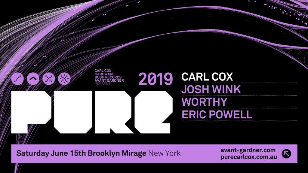 Carl Cox presents Pure NY - Página frontal