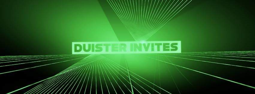 Duister Invites - フライヤー表