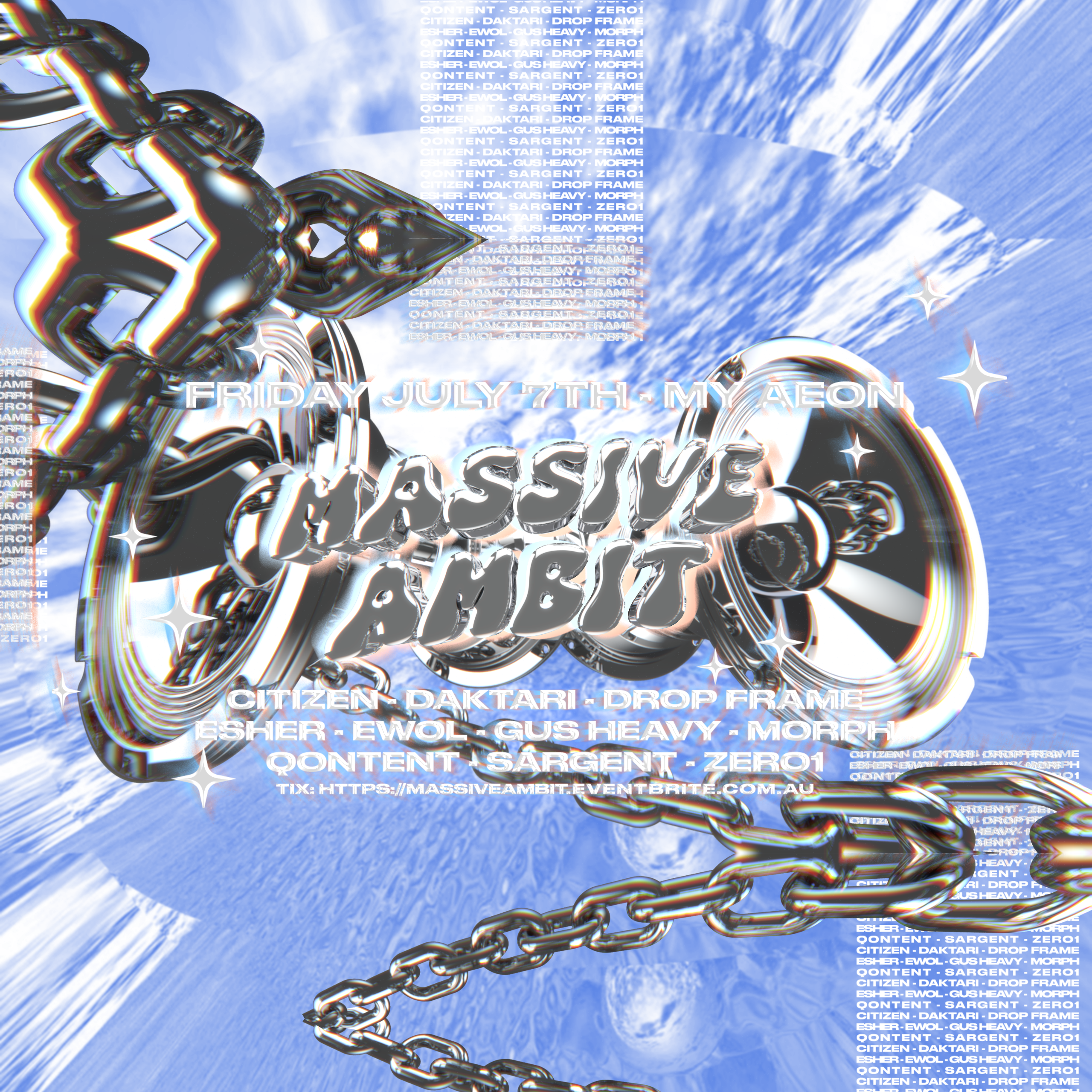 MASSIVE x AMBIT DRUM & BASS / BREAKS / BASS MUSIC - Página frontal
