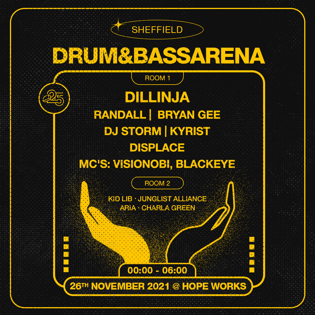 25 Years Drum&BassArena: Dillinja, Randall, Bryan Gee, Dj Storm, Kyrist ...