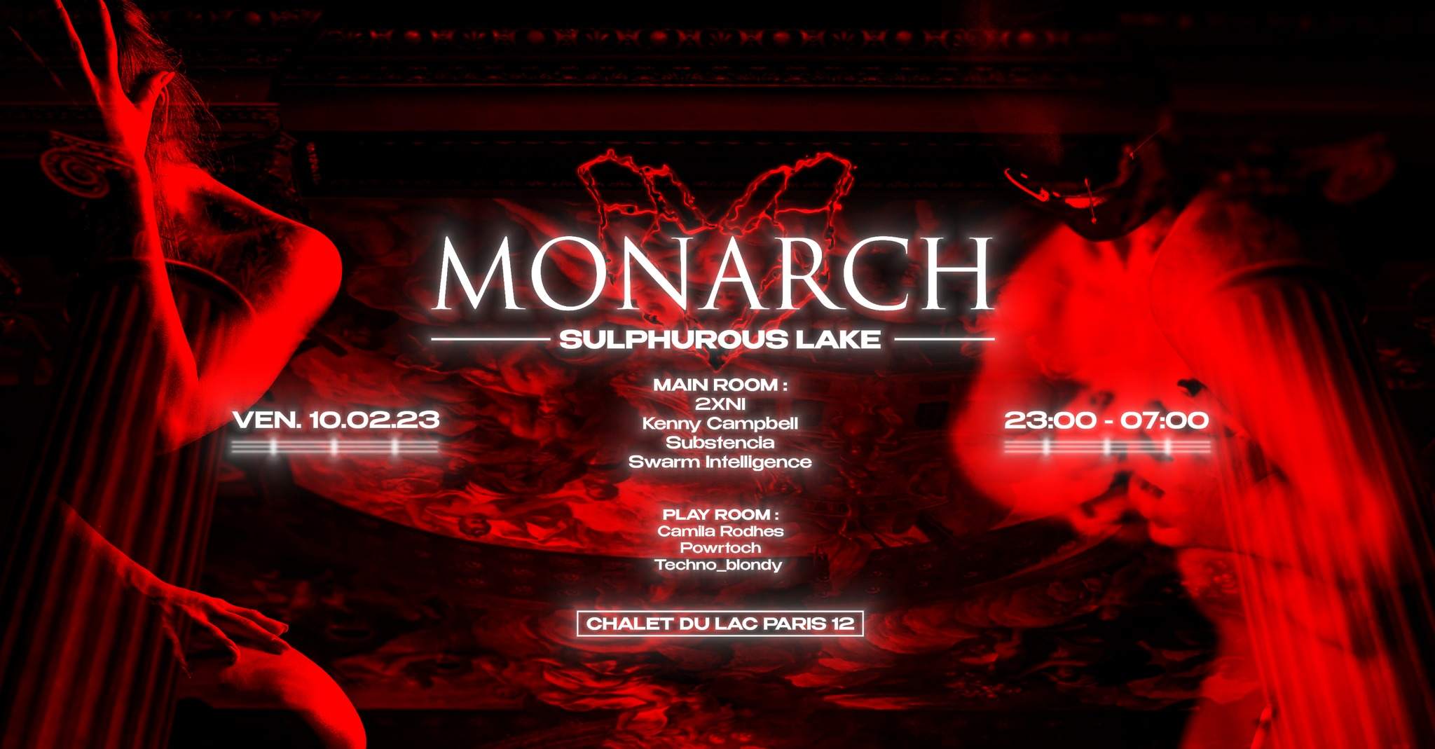 MONARCH: SULPHUROUS LAKE - フライヤー表