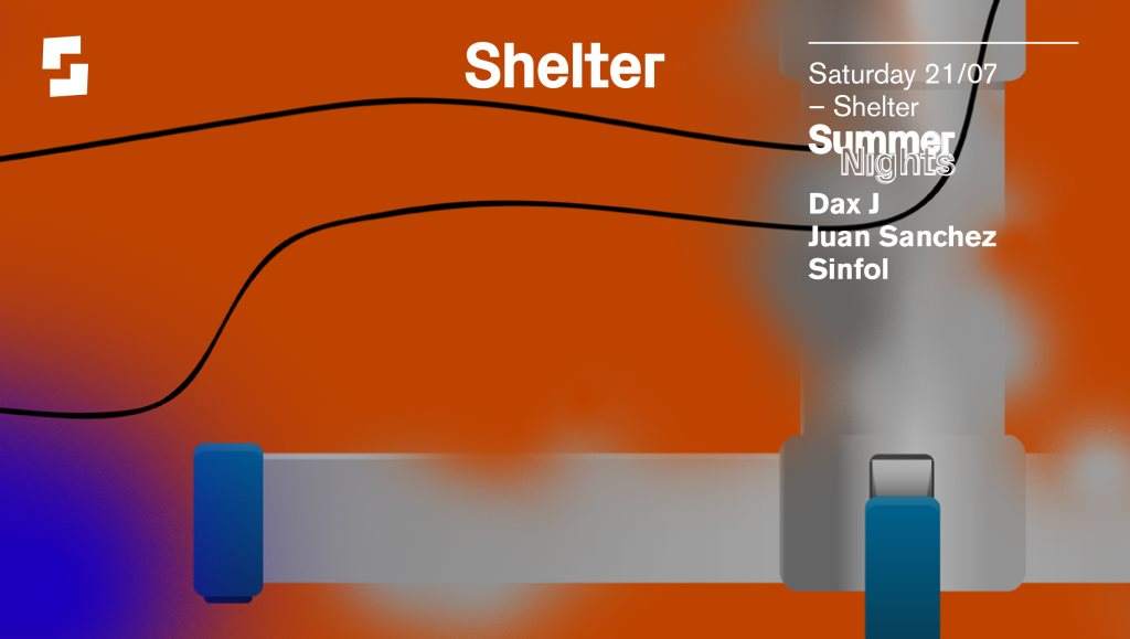 Shelter; Summer Nights with Dax J, Juan Sanchez, Sinfol - Página frontal