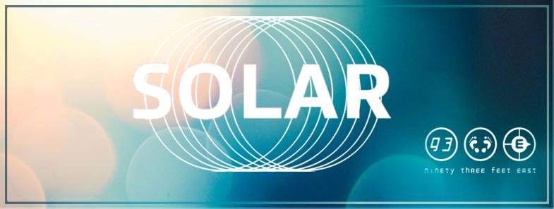 Solar - Brick Lane - (Free Entry - Event Finishes at 1AM - Last Entry 12.30) - フライヤー表