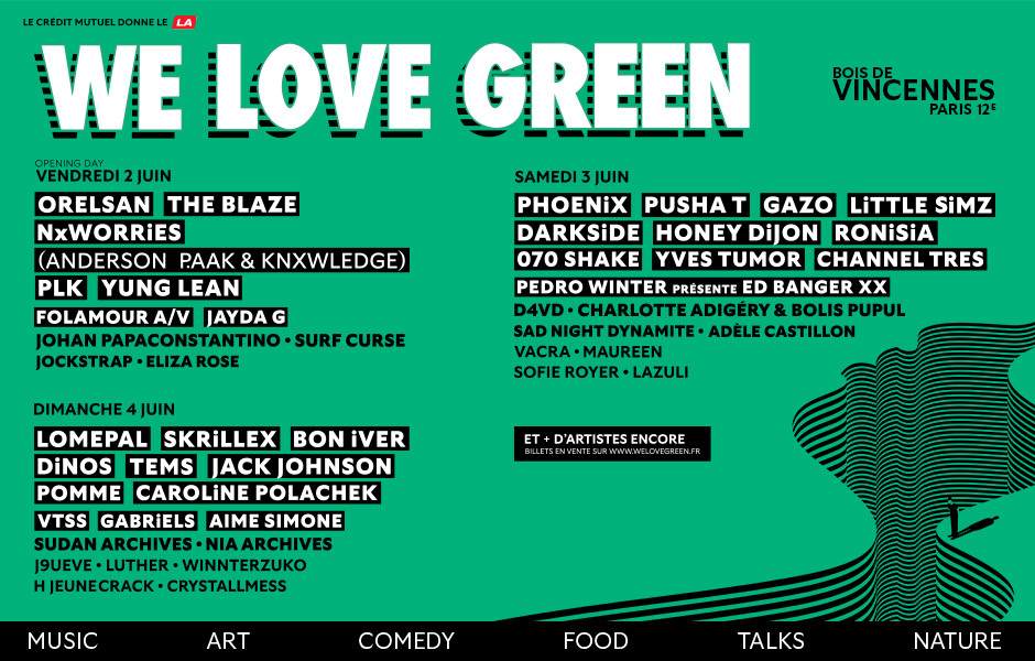 We Love Green 2023 - フライヤー裏