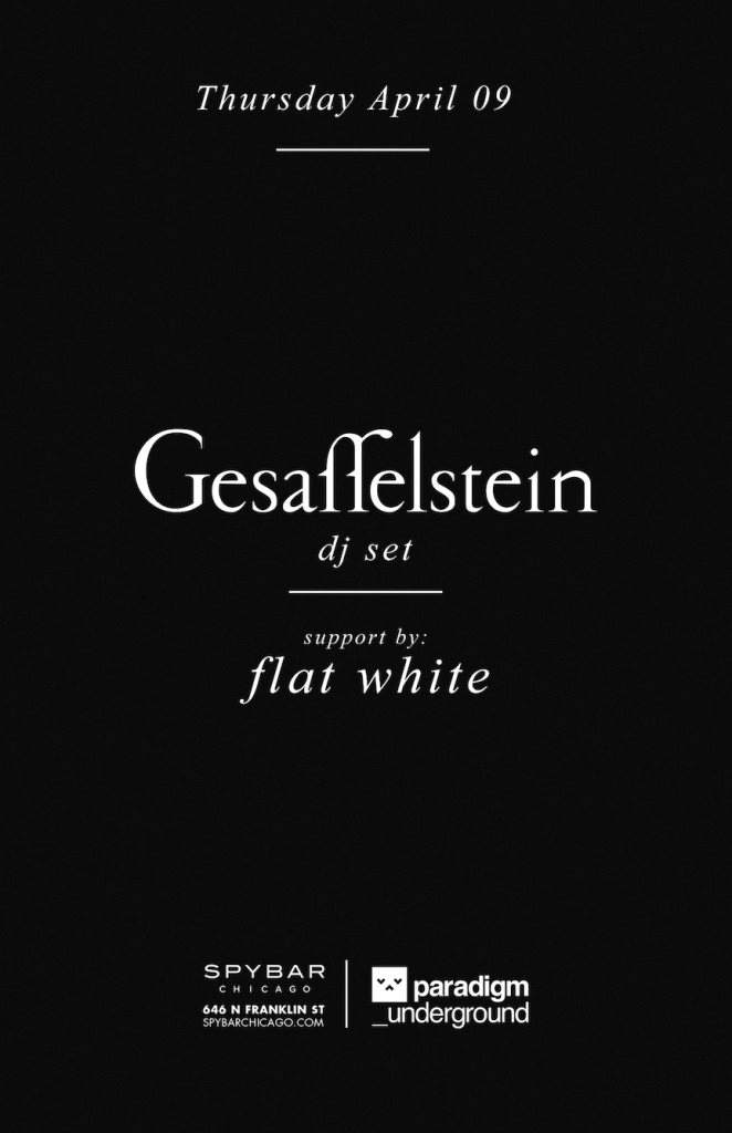 Gesaffelstein - Flat White - Página frontal