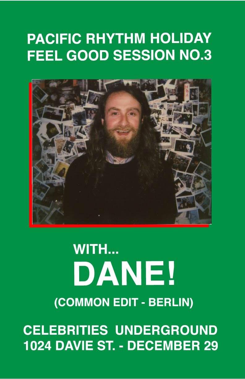 Pacific Rhythm Holiday Feel Good Session No.3 with Dane (Common Edit - Berlin) - Página frontal