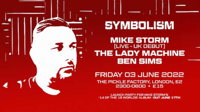 Symbolism 'Mike Storm Album Launch Party' - Página frontal