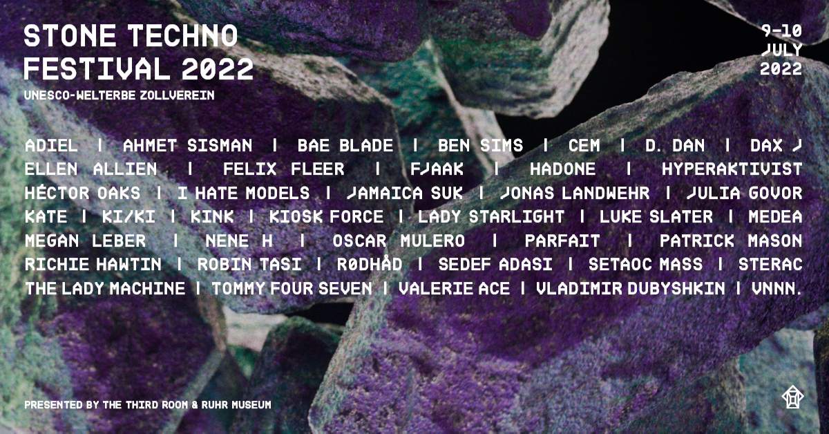 Stone Techno Festival 2022 at Zeche Zollverein, Dortmund / Essen