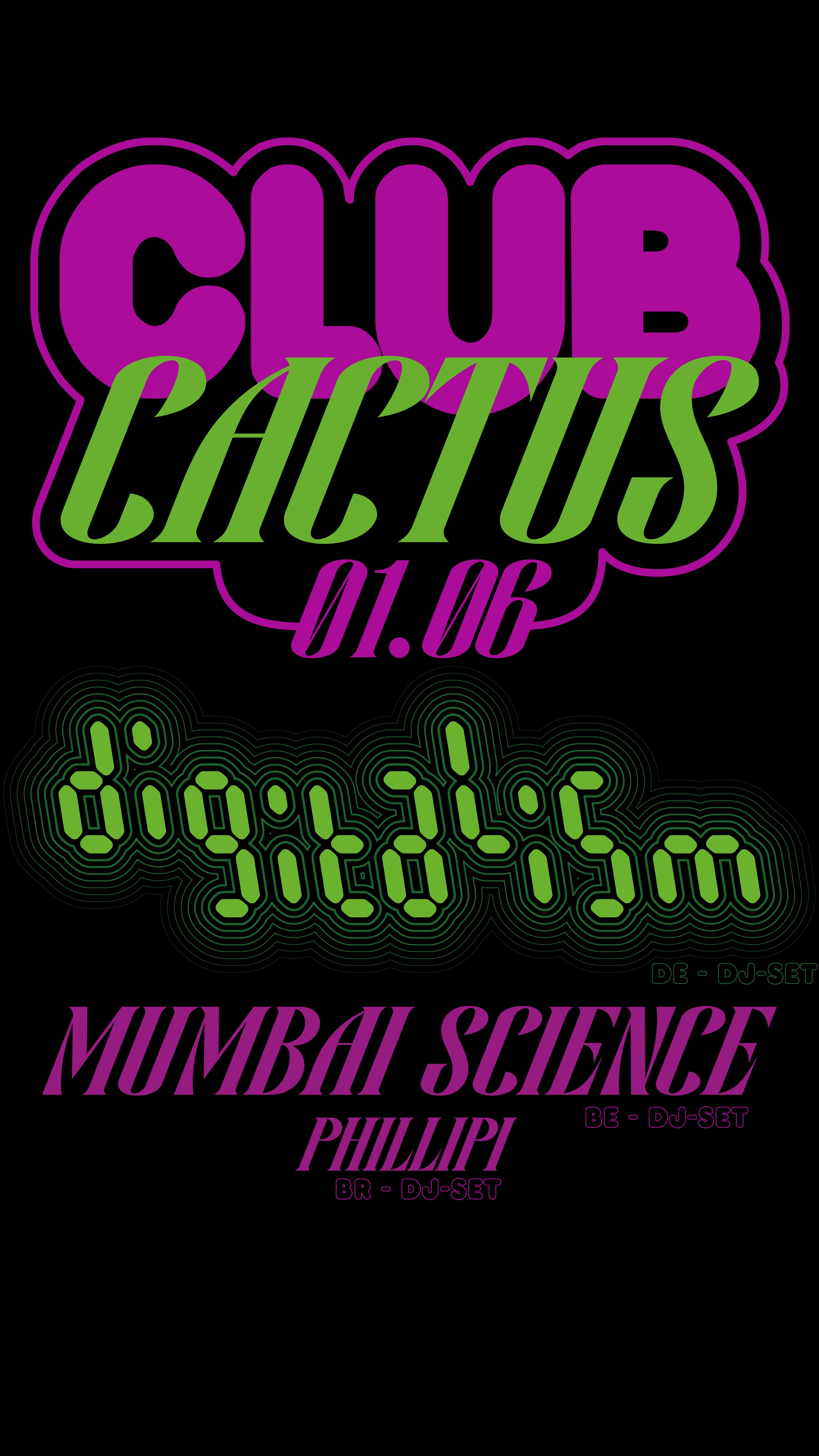 Digitalism + Mumbai Science + Phillipi - フライヤー表