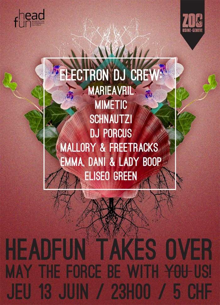 Headfun Takes Over - フライヤー表