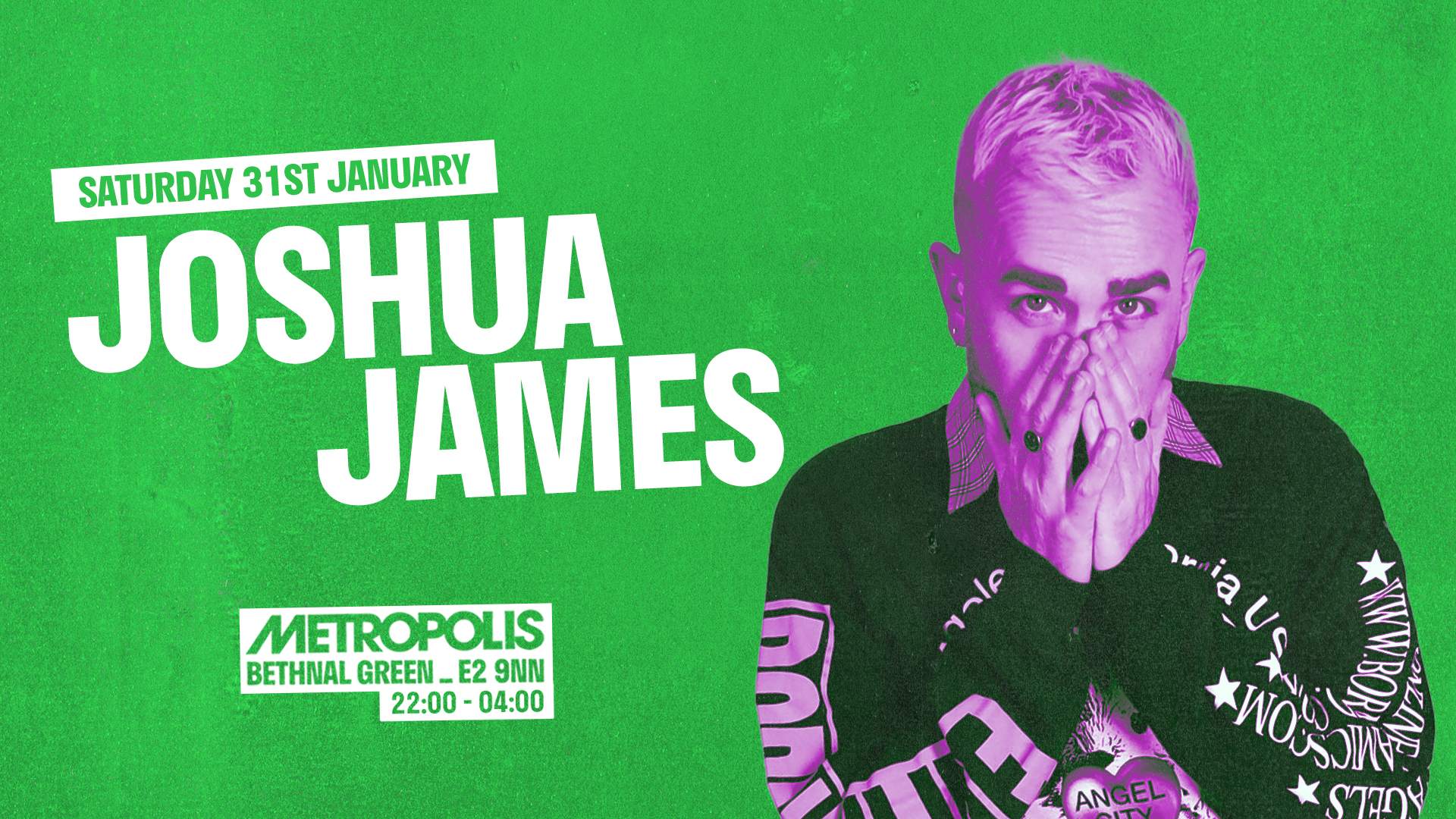 Joshua James (All Night Long) at Metropolis, London