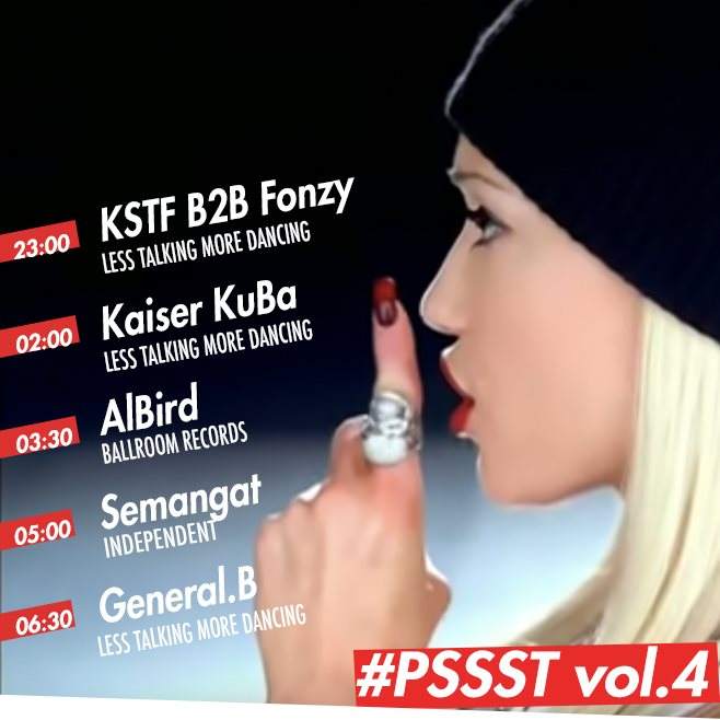 Pssst ! Less Talking More Dancing vol. 4 en Fitzroy, Berlin