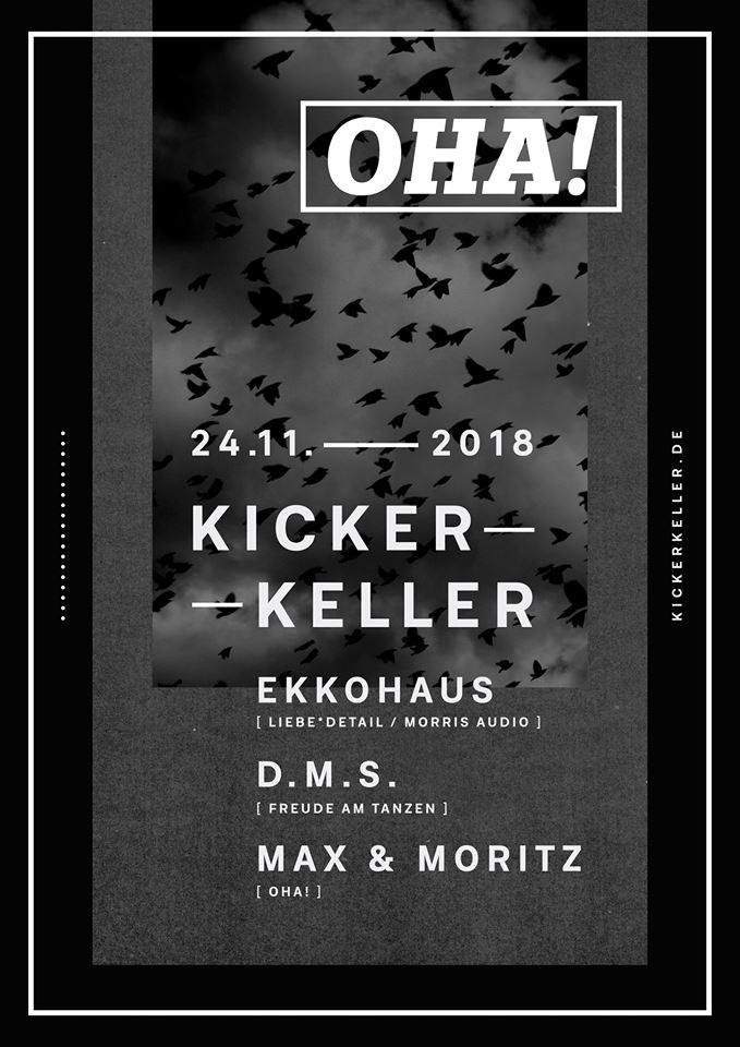 OHA! with Ekkohaus, D.M.S, Max & Moritz - Página frontal
