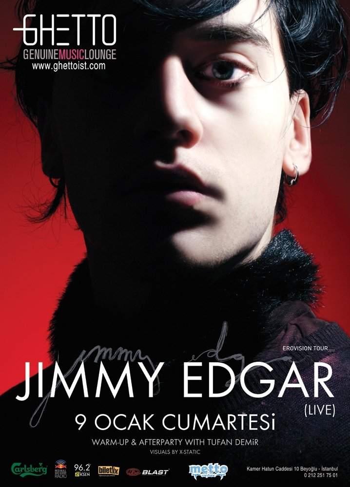 Jimmy Edgar - Página frontal