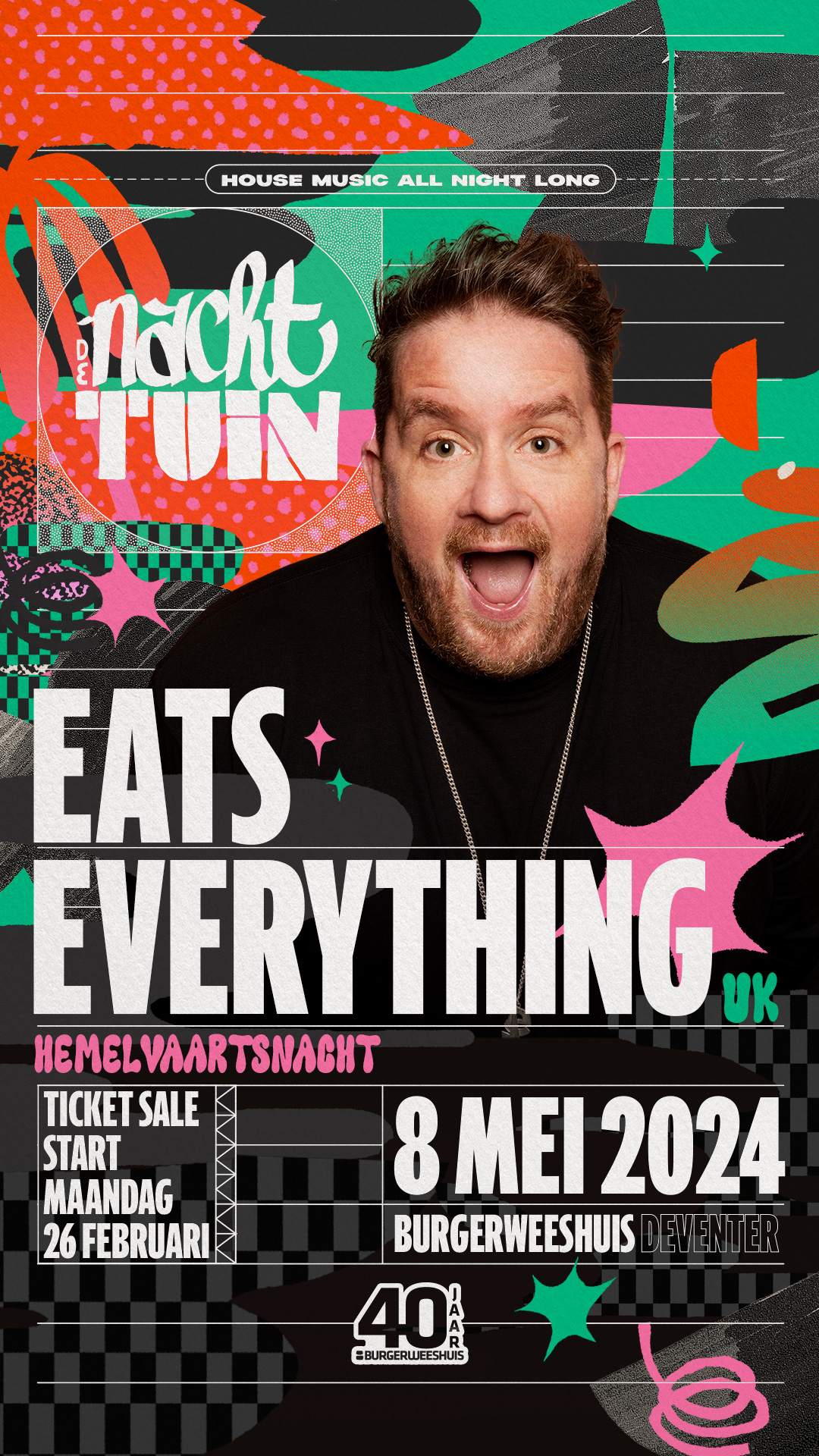 De Nachttuin with EATS EVERYTHING - Página frontal