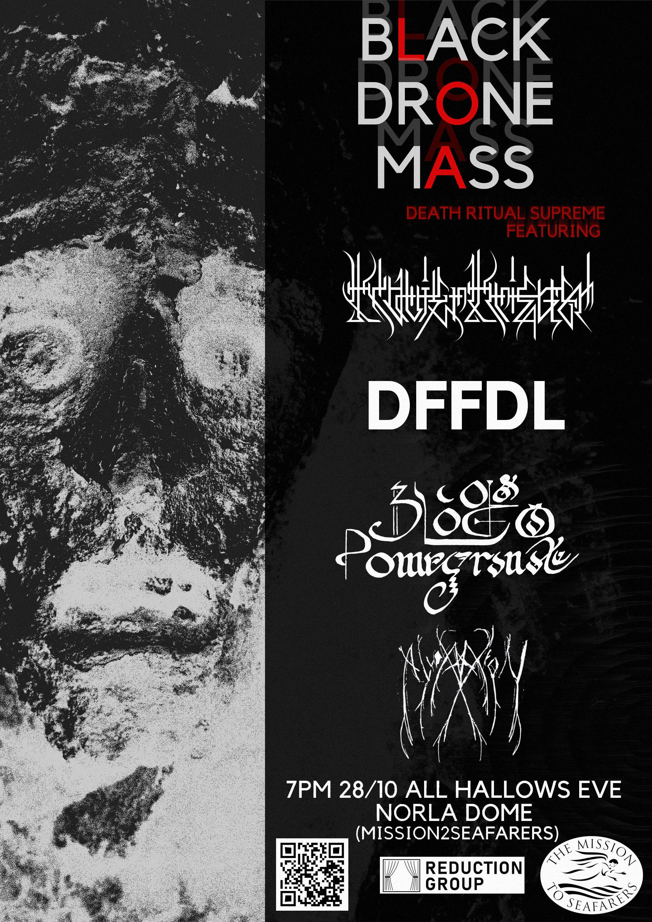 BLACK DRONE MASS Drone in the Norla Dome at Mission to Seafarers