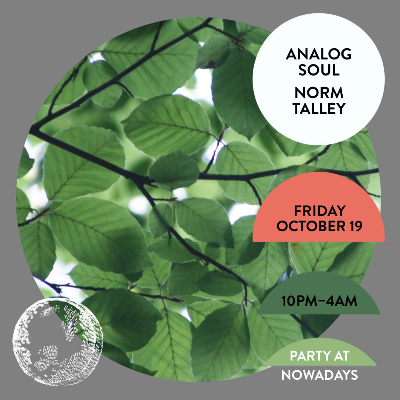 Party: Analog Soul and Norm Talley - Página trasera