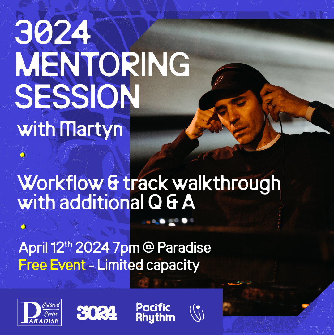 3024 Mentoring Session with: Martyn - フライヤー表