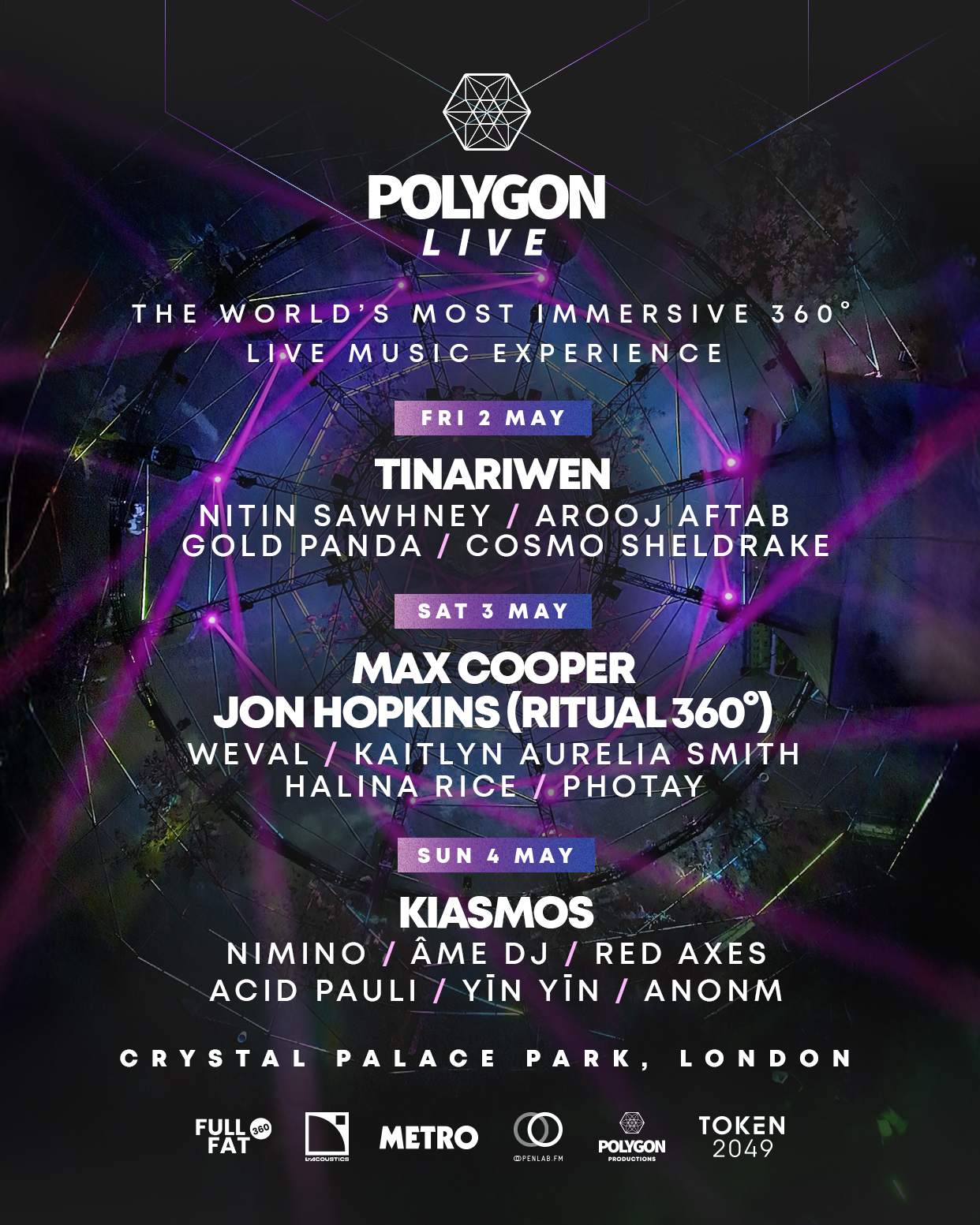 Polygon Live LDN at Crystal Palace Park, London