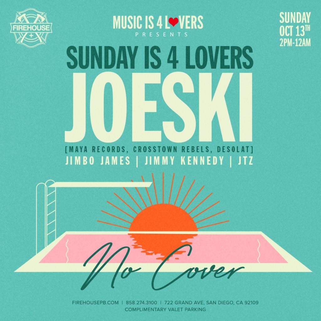 Sunday is 4 Lovers w Joeski - No Cover - Página frontal